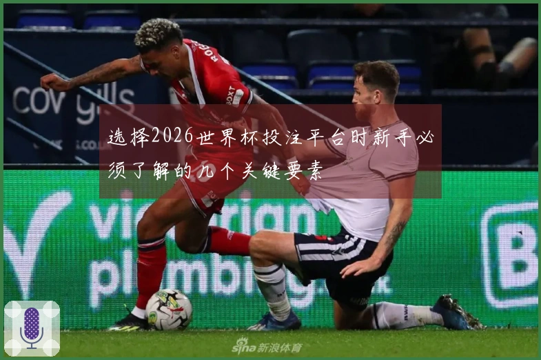 选择2026世界杯投注平台时新手必须了解的几个关键要素